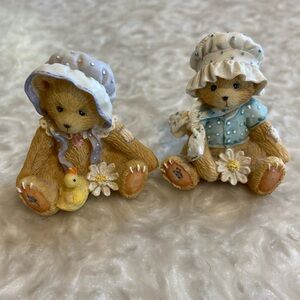 Cherished Teddies: set of two mini bears